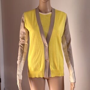 AKRIS PUNTO 2 Piece Set Cardigan + Tank Top Wool Size 2